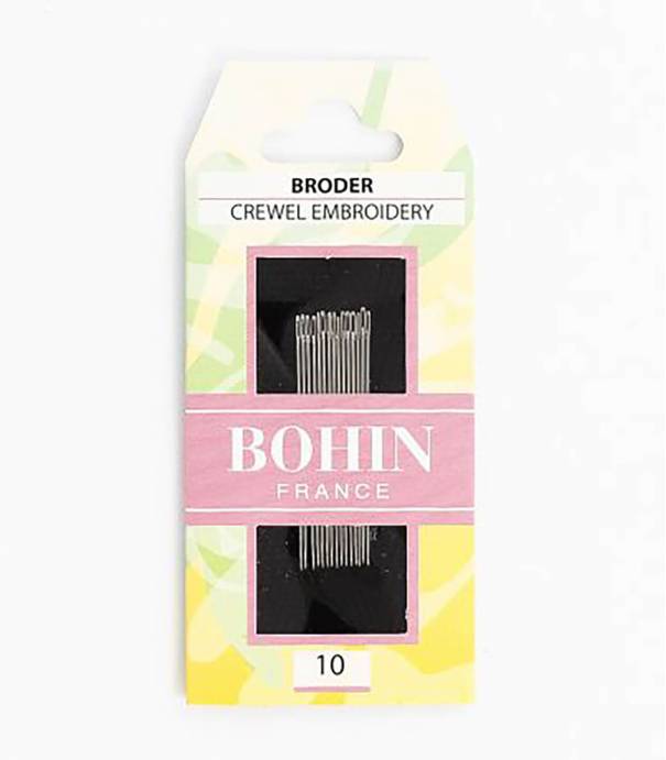 Aiguilles à broder 1/10 - Bohin Aiguilles à broder 1/10 - Bohin