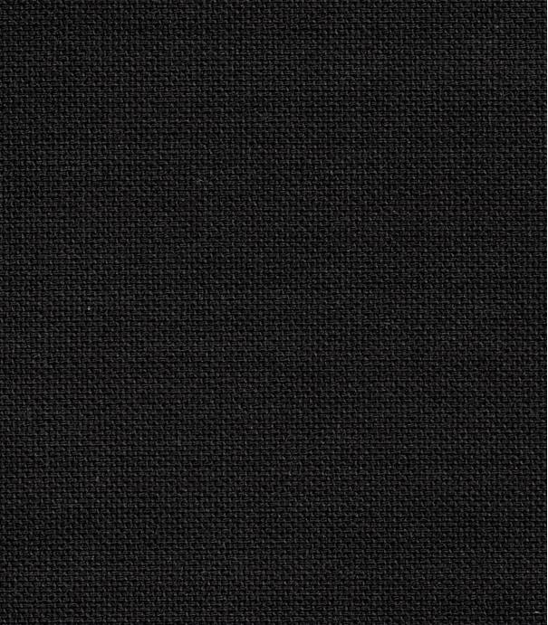 Tissu coton demi natté noire