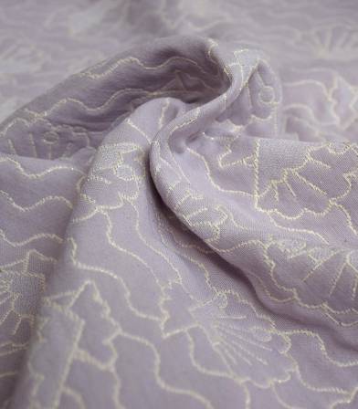 Tissu jacquard Seashell - Lilas Tissu jacquard Seashell - Lilas