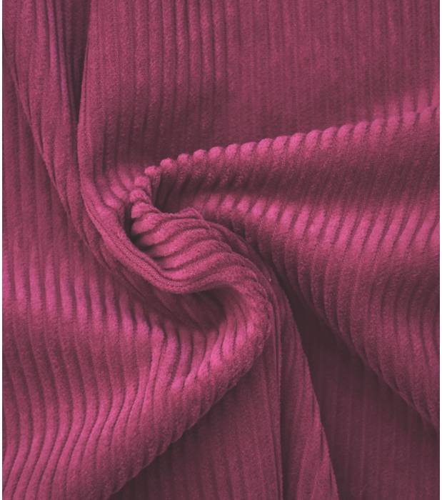 Tissu Crêpe Polyester Rose Framboise Soft Touch – Largeur 44 Pouces, Vendu Au Mètre, Léger