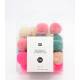 Set de pompons - Jolly pastel