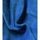 Tissu Jersey velours - bleu
