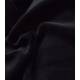 Tissu Jersey velours - Noir