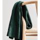 Tissu Jersey Bio - Jacquard Slub - Bottel green