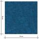Tissu Jersey Bio - Jacquard Slub - Ocean
