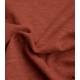 Tissu Jersey Bio - Jacquard Slub - Sienna