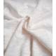 Tissu Jersey Bio - Jacquard Slub - creamy white