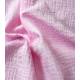 Tissu double gaze - Hot foil candy pink