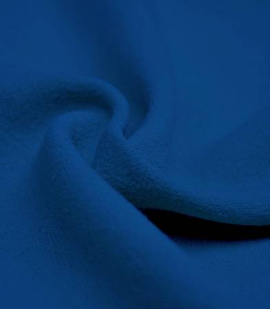 Tissu Lin viscose - Bleu