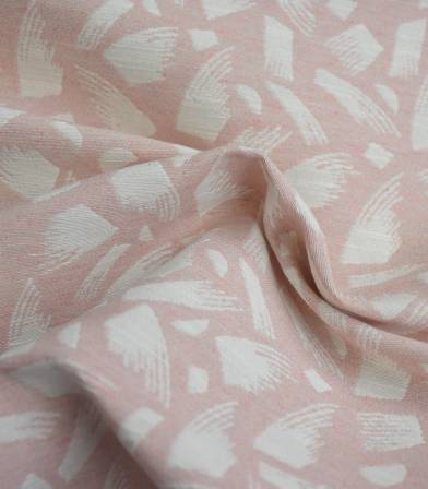 Tissu jacquard Granite - Poudre Tissu jacquard Granite - Poudre