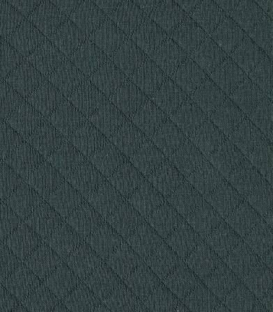 Tissu Jersey matelassé gris foncé Tissu Jersey matelassé gris foncé