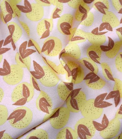 Tissu crêpe Zest - Limoncello Tissu crêpe Zest - Limoncello