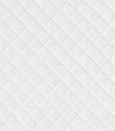 Tissu Jersey matelassé blanc Tissu Jersey matelassé blanc