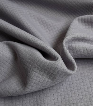 Jersey mini matelassé - Gris Jersey mini matelassé - Gris