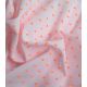 Tissu plumetis bicolore - Pink Corail Fluo
