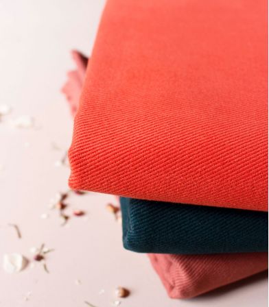 Tissu Gabardine AB Tangerine Tissu Gabardine AB Tangerine