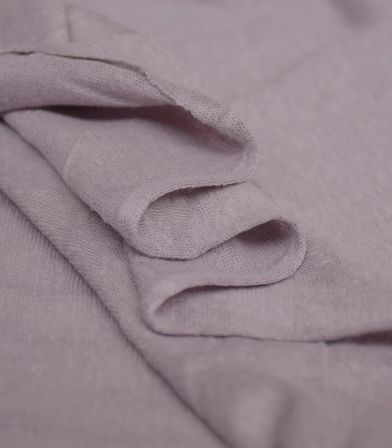 Tissu jersey lin - Lilac Tissu jersey lin - Lilac
