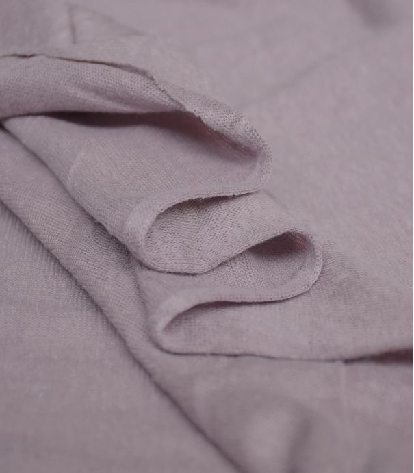 Tissu jersey lin - Lilac Tissu jersey lin - Lilac