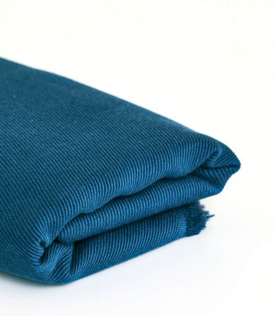 Tissu Twill Lin / Coton - Ocean Tissu Twill Lin / Coton - Ocean