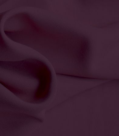Twill viscose plum