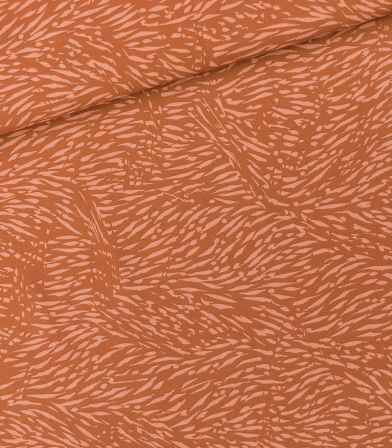 Tissu viscose Flecks - Pecan brown