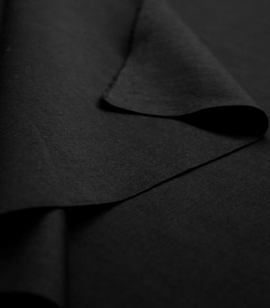 Tissu Jersey Milano fin - Noir Tissu Jersey Milano fin - Noir