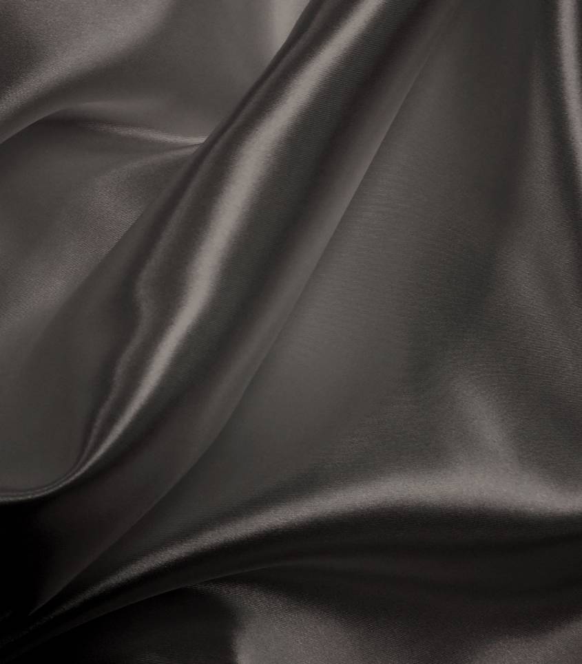 Tissu Doublure satin noire