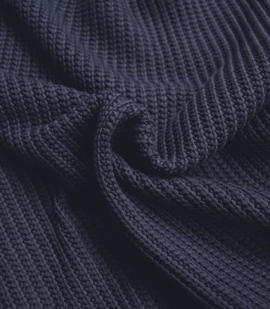 Tissu Jersey maille - marine Tissu Jersey maille - marine