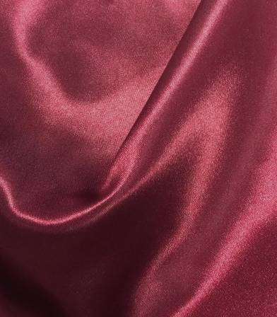 Doublure satin bordeaux