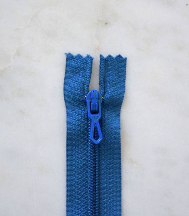 Fermeture éclair - bleu drapeau 540