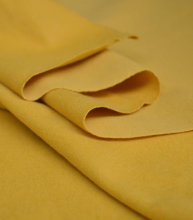 Tissu soft French terry uni - Mimosa Tissu soft French terry uni - Mimosa