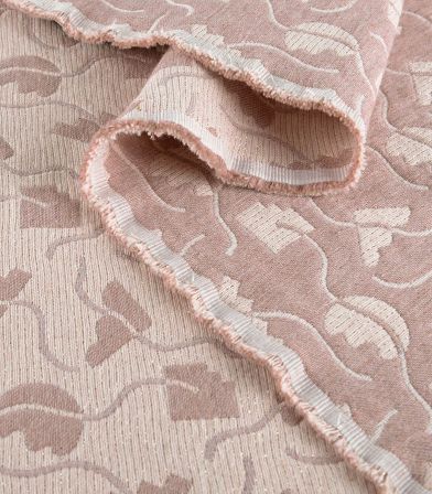 Tissu jacquard Memphis - Champagne