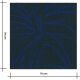 Tissu jacquard fin Island - Neptune