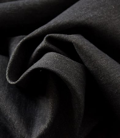 Tissu Denim - Jean Noir Tissu Denim - Jean Noir