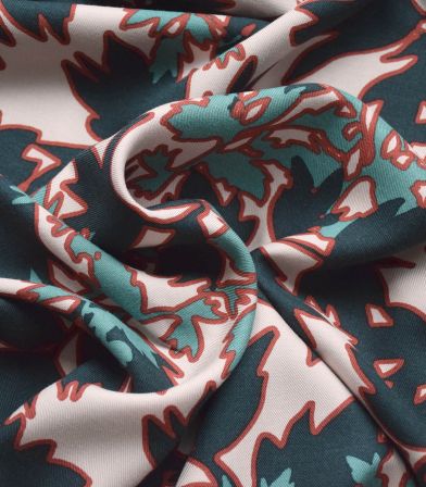 Tissu twill Estampes - Mélèze Tissu twill Estampes - Mélèze
