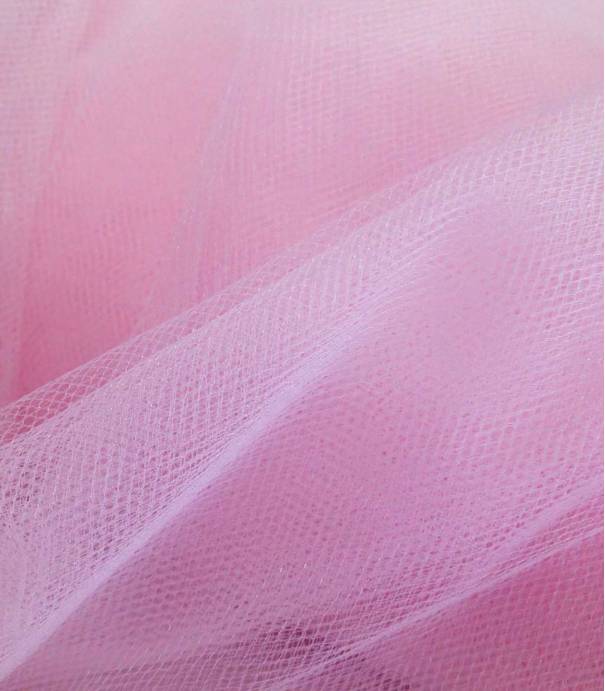 Tulle souple rose malabar Tulle souple rose malabar