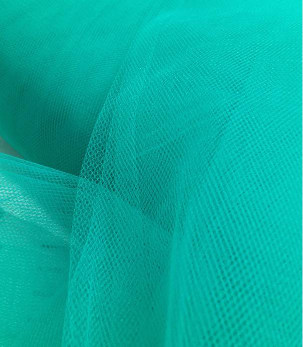 Tulle souple vert émeraude Tulle souple vert émeraude