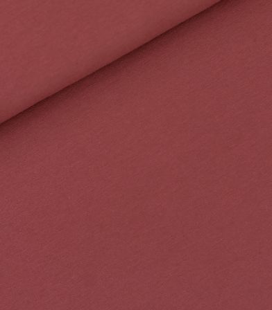 Tissu French terry - Mahogany brown Tissu French terry - Mahogany brown