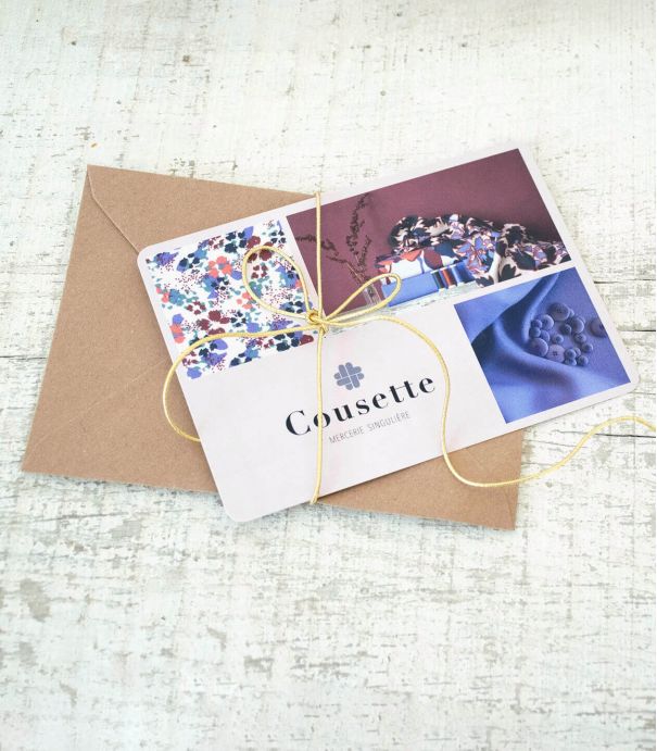 BOX CADEAU Cours de couture Adultes - Cartes et chèques cadeaux