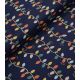 Tissu coton - Holiday Lights - Navy Metallic Fabric