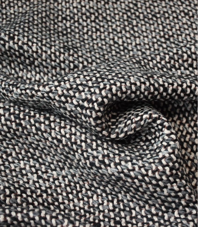 Tissu laine Egeo - Grey brown