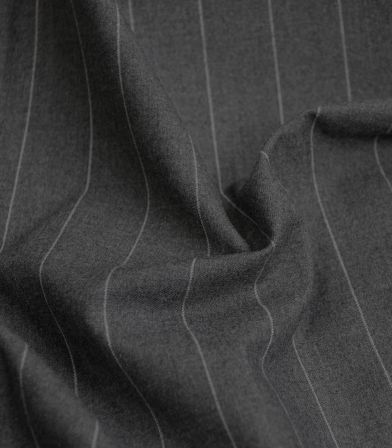 Tissu costume - Grey stripes