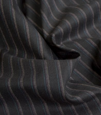 Tissu costume - Brown stripes