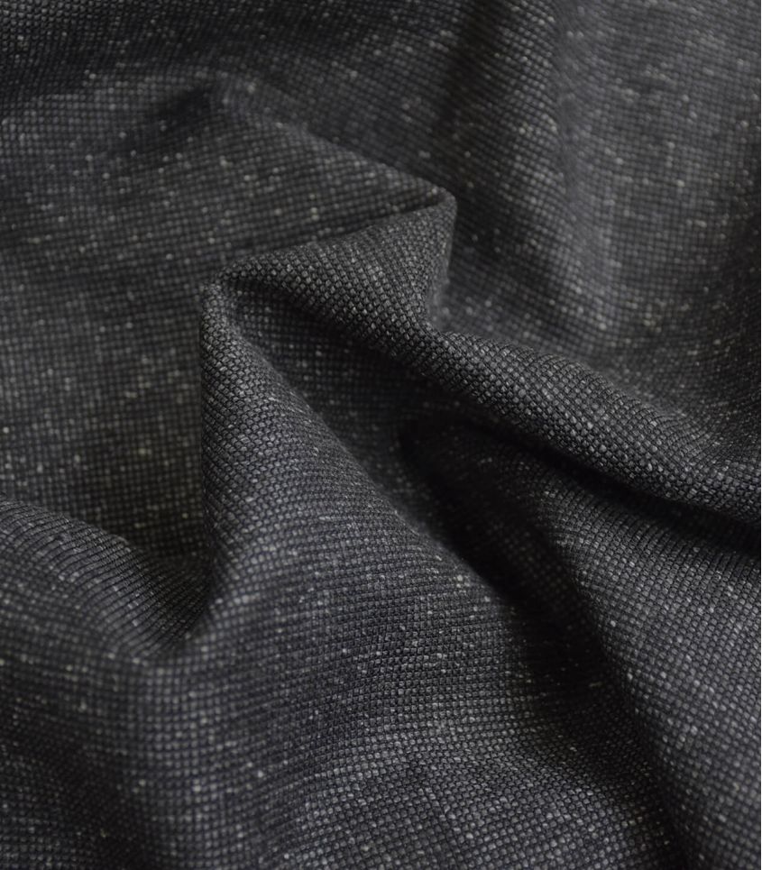 Tissu lainage fin chiné - Grey