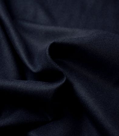 Tissu Drap de laine fin - Navy Tissu Drap de laine fin - Navy