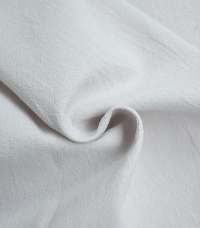 Tissu coton lavé - Perle Tissu coton lavé - Perle