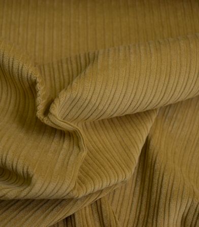 Tissu velours double côtes - Moutarde Tissu velours double côtes - Moutarde