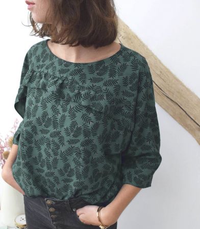 Box Pôpiette volante - Rameaux smoke green Box Pôpiette volante - Rameaux smoke green