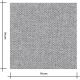 Tissu lainage Petits chevrons Gris clair