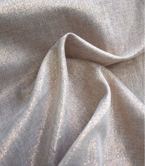 Tissu coton-poly scintillant - cuivré Tissu coton-poly scintillant - cuivré